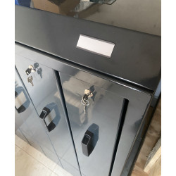 Portaetichetta magnetica per armadio porta utensili